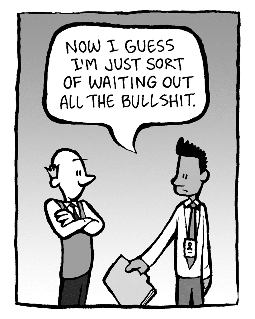 RAMON: Now I guess I'm just sort of waiting out all the bullshit.