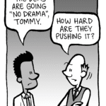 RAMON: The Dems are going "no drama", Tommy.
TOMMY: How hard are they pushing it?